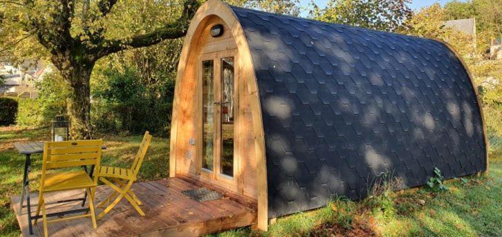 Cabane 2/3 Pers Au Camping Les Patis Nazelles-Negron Exterior photo